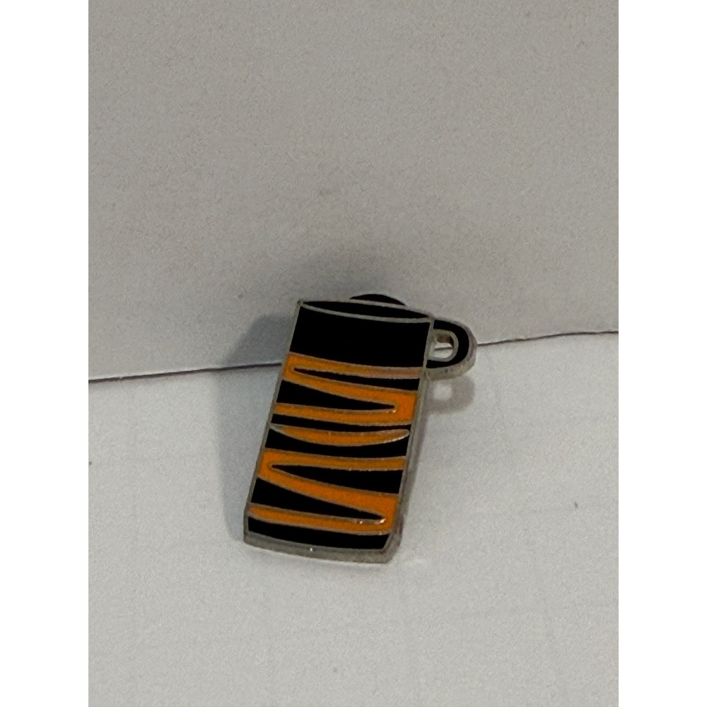 Disney Trading Pin First Release Tigger Stripes Coffee Mug Tumbler Black Orange
